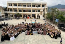 Pesantren Modern Maqamma Mahmuda Gelar Pawai Tarhib Ramadhan